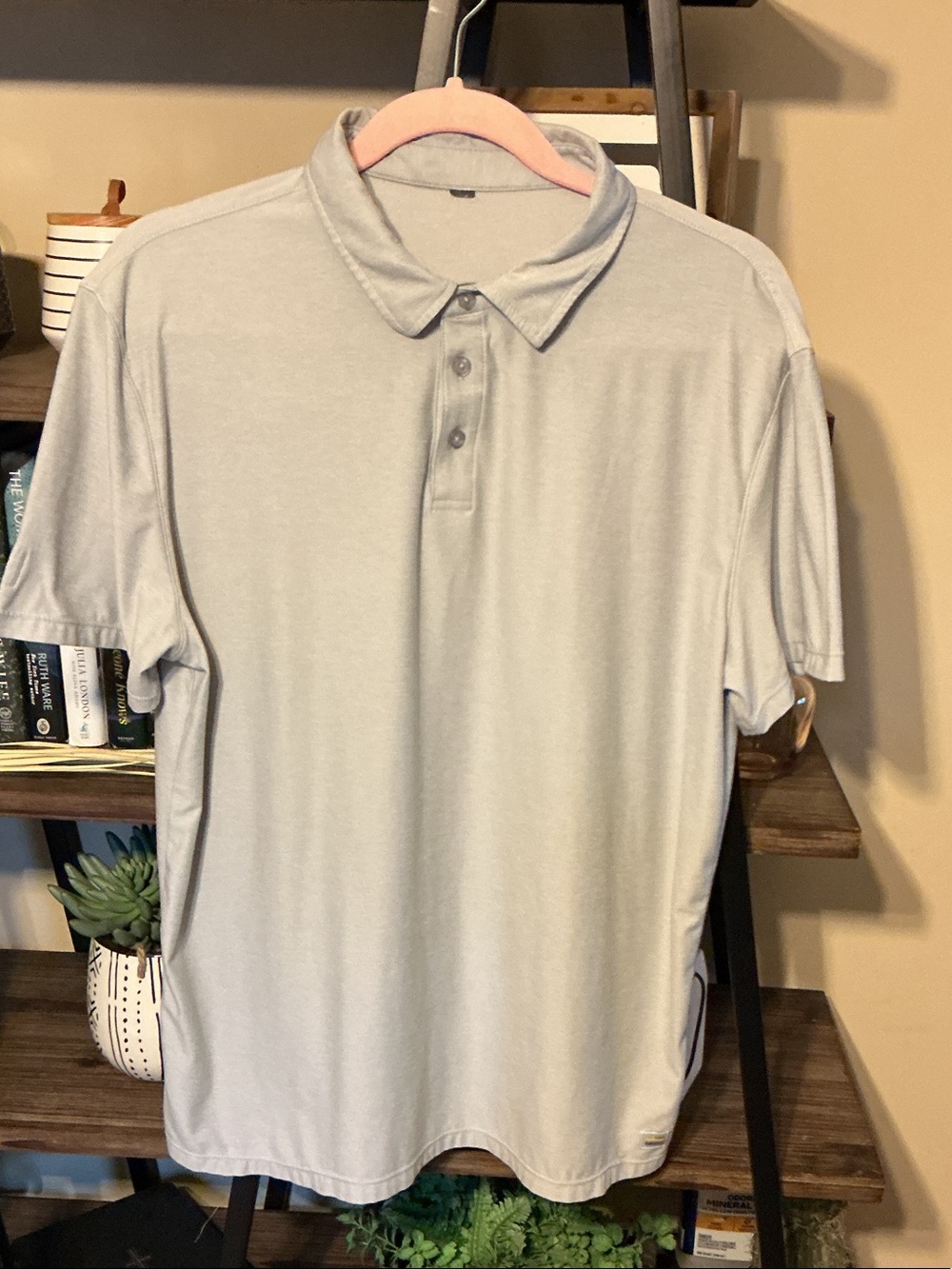 Vuori Strato Tech Polo Platinum Heather
